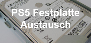 PS5 Festplatte Reparatur